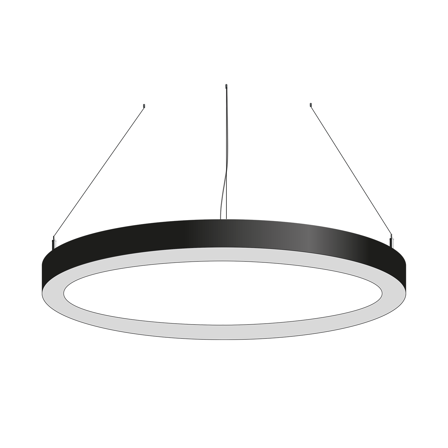 Светодиодный фигурный светильник MS-RING-O Кольцо 1500mm 75W 3000/4000/6000K - Изображение