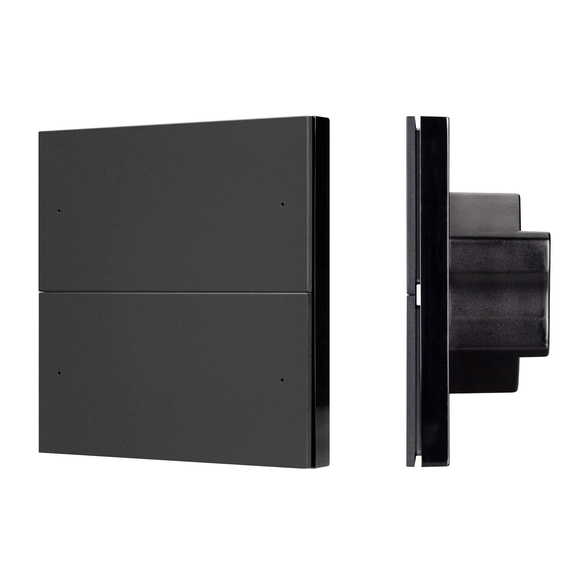 INTELLIGENT ARLIGHT Кнопочная панель SMART-DMX512-801-22-4G-4SC-DIM-IN Black (230V, 2.4G) (IARL, IP20 Пластик, 5 лет) - Изображение