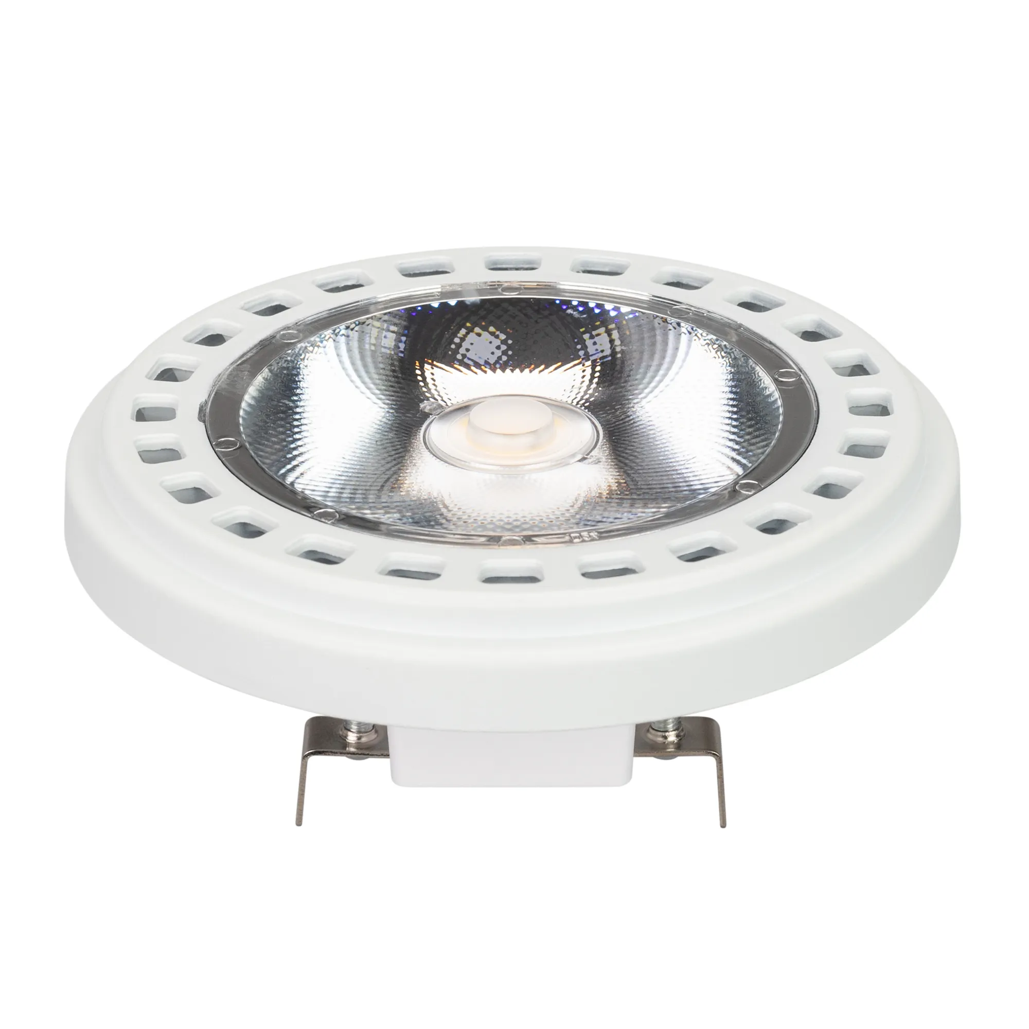 Лампа AR111-UNIT-G53-15W- Warm3000 (WH, 24 deg, 12V) (Arlight, Металл) - Изображение