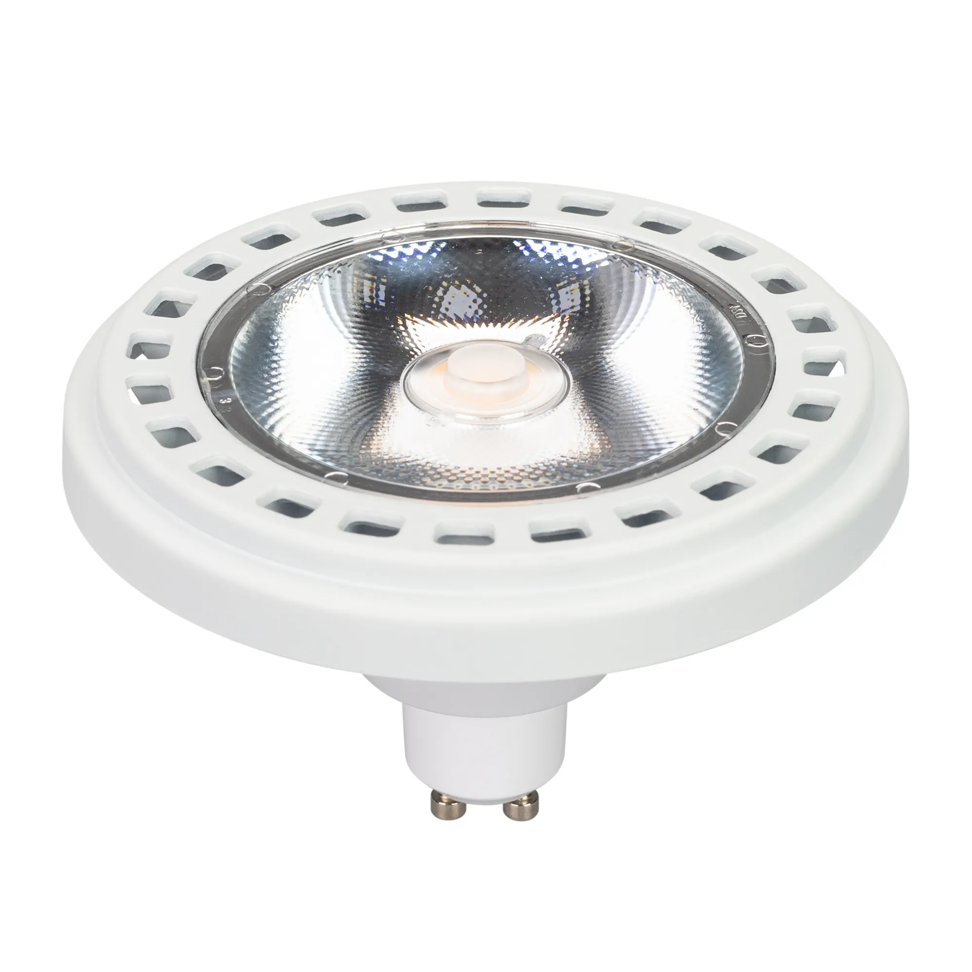 Лампа AR111-UNIT-GU10-15W-DIM Warm3000 (WH, 24 deg, 230V) (Arlight, Металл) - Изображение