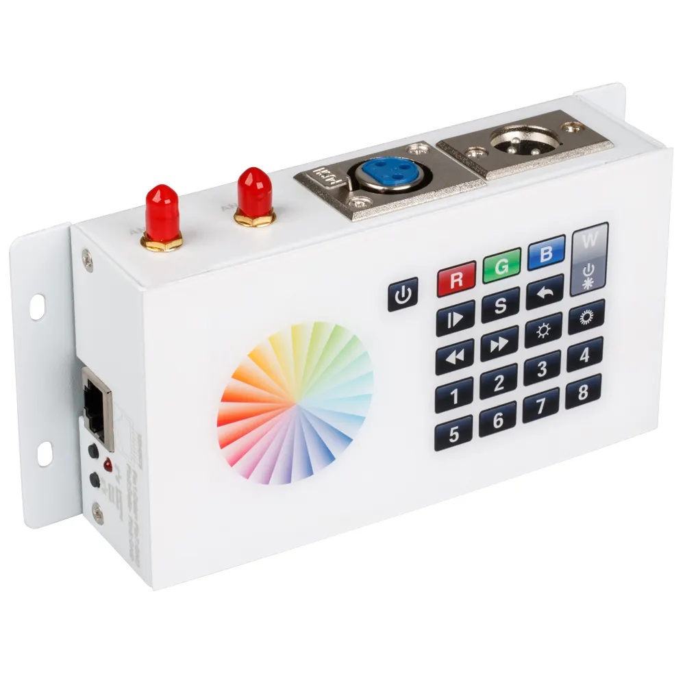 Контроллер DMX SR-2816WI White (12V, WiFi, 8 зон) (Arlight, IP20 Металл, 3 года) - Изображение