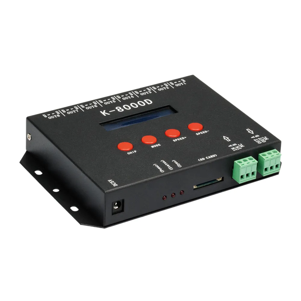 Контроллер DMX K-8000D (4096 pix, SD-card) (Arlight, IP20 Металл, 1 год) - Изображение